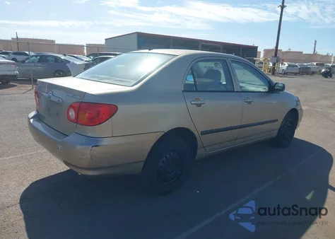 2004 Toyota Corolla Ce z USA, uszkodzony, nr VIN 1NXBR32E94Z298602